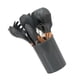 thumbnail image 4 of Juego de 11 utensilios de cocina de silicona resistentes al calor con mango de madera y cubo de almacenamiento para acampar, color gris oscuro, 4 of 12