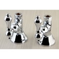 thumbnail image 2 of Kingston Brass CCK44151AL Straight Stop Shut-Off Valve, Polished Chrome, 2 of 2