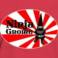 thumbnail image 3 of CafePress - Ninja Gnome Women's Dark T Shirt - Women's Traditional Fit Dark T-Shirt, 3 of 4