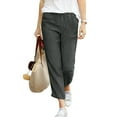 thumbnail image 2 of Women Pants Bell Bottoms Multi Colored Slim Trousers Ladies Work Leggings, 2 of 8