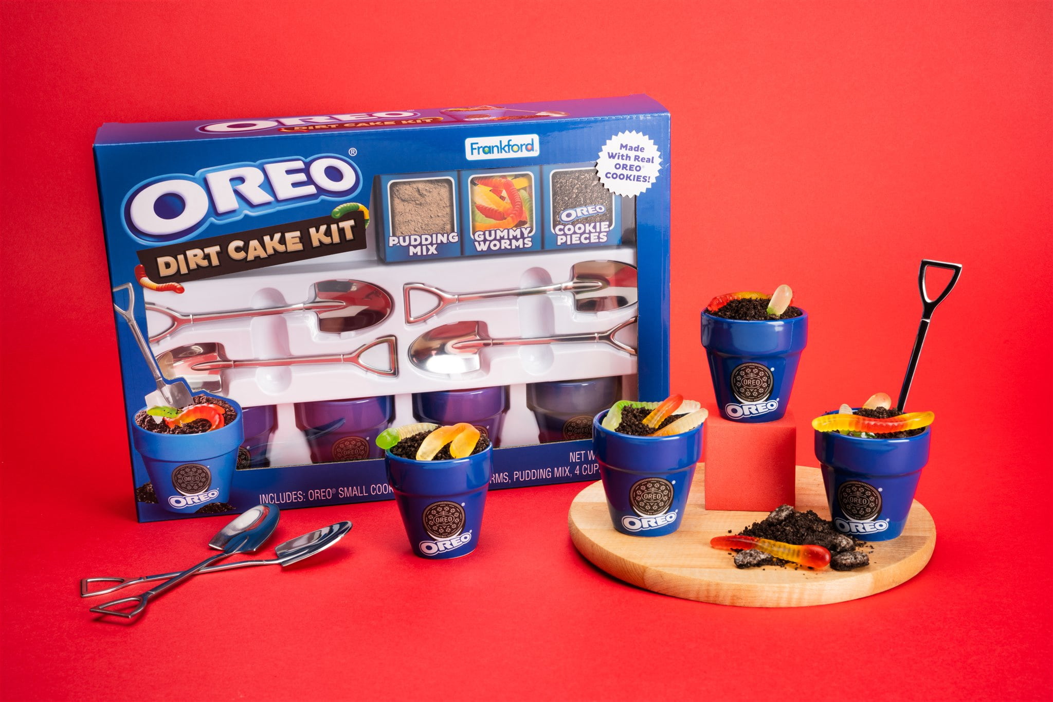 Oreo Dirt Cake 4 Pack Gift Set by Frankford Candy