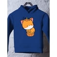 thumbnail image 3 of Cute Pumpkitty Pumpkin Costume Hoodie Toddler -Image by Shutterstock,  4 Toddler, 3 of 4