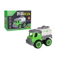 thumbnail image 1 of Partheme Novelty Toys 1 Counts Children's Screw Assembly Vehicle Kit With Garbage Truck Building Kit green, 1 of 4