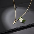 thumbnail image 2 of Deeceymbur Women Gold Initial Necklace Letter Dainty Pendant Personalized Alphabet Name Chain, 2 of 9