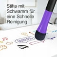 thumbnail image 3 of 12 Magnetic Whiteboard Pens and Eraser Set - Colored Whiteboard Markers - Erasable Dry Markers - Thin Whiteboard Pens for Kids - Erasable, 3 of 4