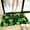 Green, variant on St Patricks Day Door Mat,Shamrock Doormat, Green Indoor Outdoor Home Front Porch Rugs, Gift Spring Entrance Ornament Supplies(24"x16")