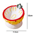 thumbnail image 2 of Raised Cat Food Bowl, Ceramic Elevated Cat Feeder Bowl, Anti Vomiting, Backflow Prevention, 2 of 5