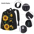 thumbnail image 3 of Fotbe Sunflowers3 Set Escolar 3 en 1 para Niños - Mochila Duradera con Lonchera Aislante y Estuche para Lápices - Mochila Escolar para Niños y Niñas, 3 of 7
