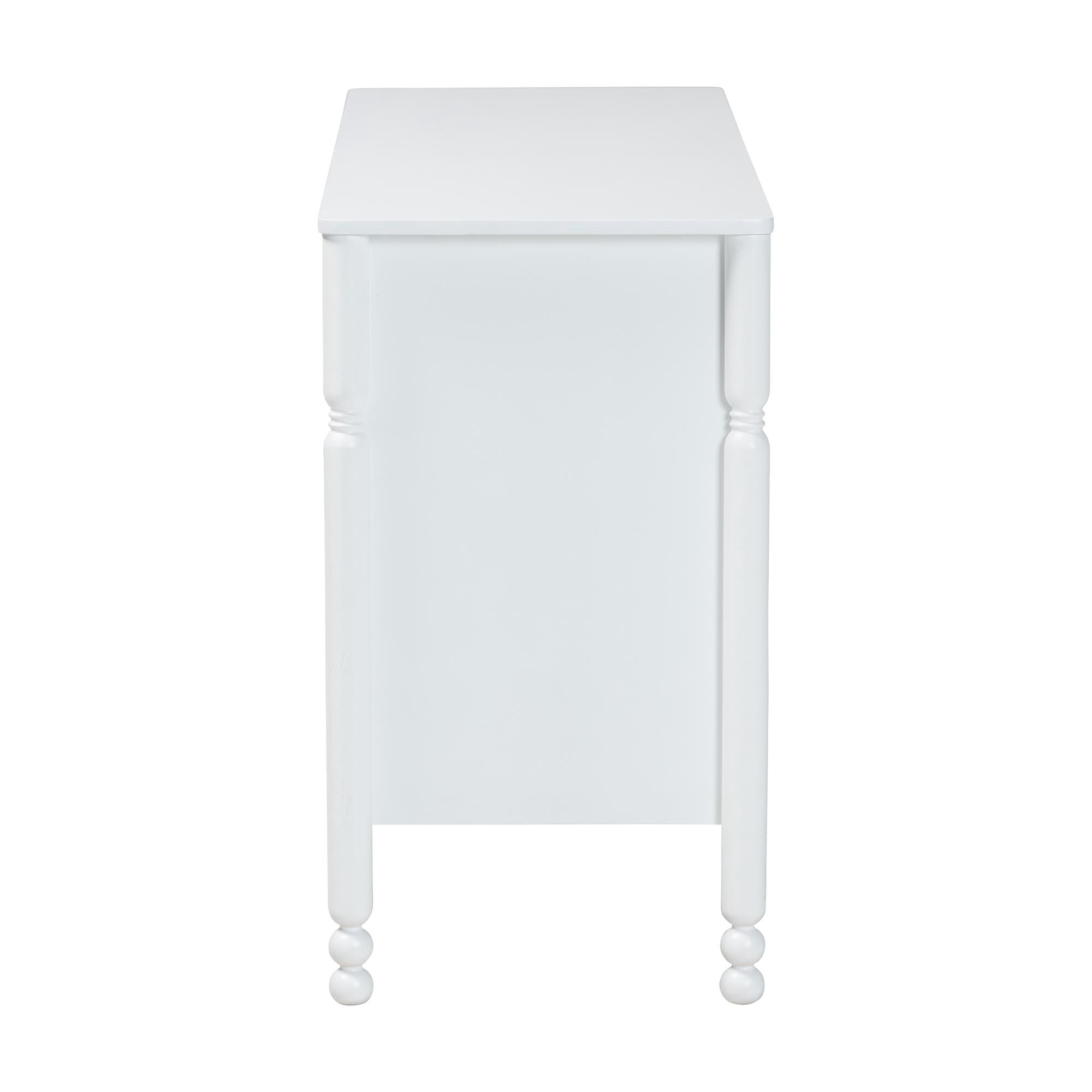 Baxton Studio Hoffman Modern Farmhouse Dresser, 6-Drawer, White