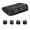 thumbnail image 1 of Tire Pressure Monitoring System, Wireless Solar Tire Pressure Monitoring System with LCD Display, 6 Alarm Modes & 4 External Sensors, Real,time Display Tire Pressure Monitoring System for Car S, 1 of 6