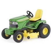 John Deere Lawn Tractor 1/32 Scale, Green, Yellow