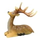 thumbnail image 5 of Escultura de ciervo, encantadora figura de ciervo para jardín, decoración, mini estatua de animal china Estilo B, 5 of 9