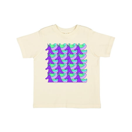 

Inktastic Purple Unicorn Pattern Gift Toddler Boy or Toddler Girl T-Shirt