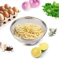 thumbnail image 4 of Paquete de 5 Coladores para Cocina, Colador de Acero Inoxidable, Colador de Fina para Pasta, Arroz y Frutas, Colador para Colar, 4 of 7