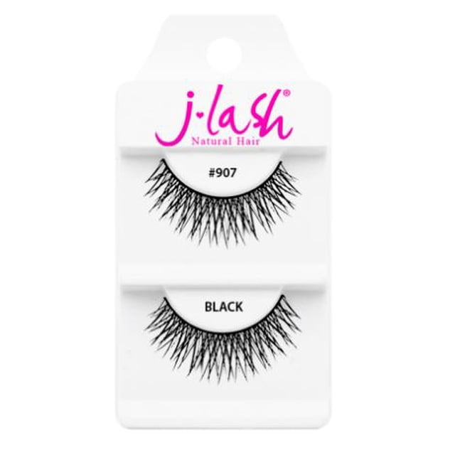 Pestañas postizas J Lash Daily #907 negras hechas a mano