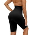 thumbnail image 4 of Elainilye Fashion Shapewear Shorts High Waist Belly Retraction Traceless Flat Angle Buttock Lifting Body Shaping Pants,Black, 4 of 4