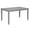 Gray | 30"H, variant on GZXS 45.5" Rectangular Dining Table for 4, Modern Farmhouse Kitchen Table with MDF Top and Solid Wood Tapered Legs, for Dining Areas or Home Office, Walnut
