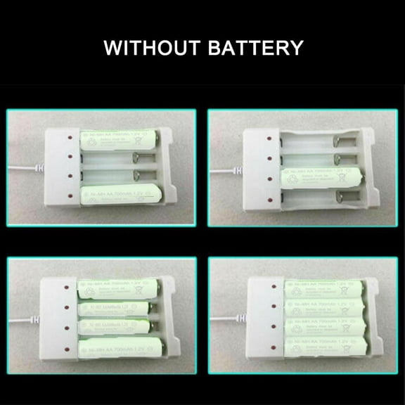 BQLQBQLQ USB Plug Battery Charger for AA AAA Rechargeable Batter US