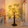thumbnail image 4 of YIMWNYI LED Palm Leaf Tree Lights, Thanksgiving Home Decoration, Christmas Party Event Lights, Battery Powered Glowing Tree, Warm White Cozy Night Light, Holiday Indoor Decor, 4 of 8