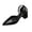 Exquisite Shoes - Black, variant on Samdudou Womens Pumps Closed Toe Pointed Toe Low Chunky Block Heel Shoes Elegant D'Orsay Cutout Adjustable Ankle Strap Classic Office Work Footwear