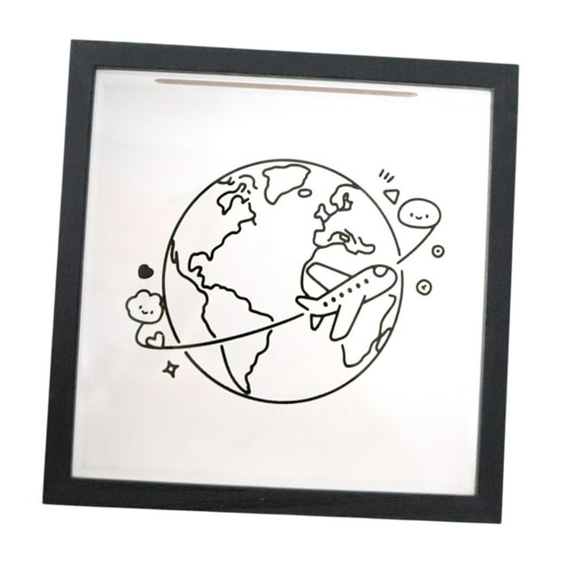 DOLITY Shadow Box Display Case for Movie Sporting Events Stub Photo Storage Wedding 15cmx15cmx4.5cm