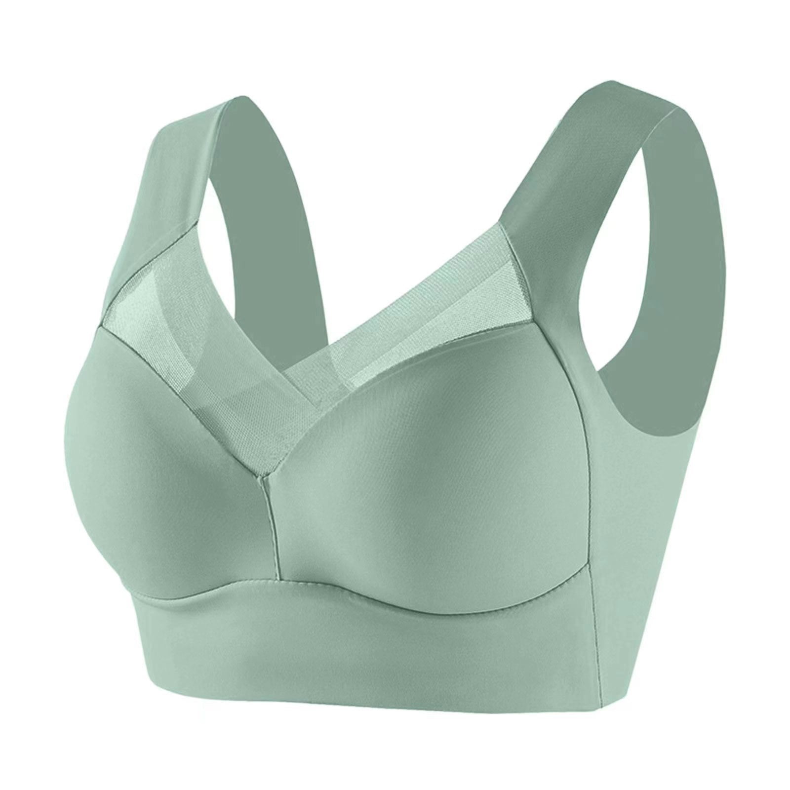 BVOFAR 4 Pcs Bras for Women No Underwire Push up Full Coverage Bra Lace Plus Size Bra Soft Comfort Everyday Bras 2025