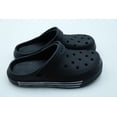 thumbnail image 3 of JUELICH Zuecos Hombre Hombre Verano–Calzado Ligero EVA y Transpirable, Zuecos para Hombre, Chanclas Cómodas con Correa Antideslizante para Playa, Jardín, Ducha–Tallas 28cm, Negro, 3 of 5