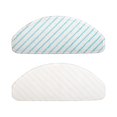 thumbnail image 2 of Paquete de 24 Almohadillas de microfibra LzGUNGY para fregar para aspiradora Deebot Ozmo T8 T8 color blanco y azul, 2 of 4