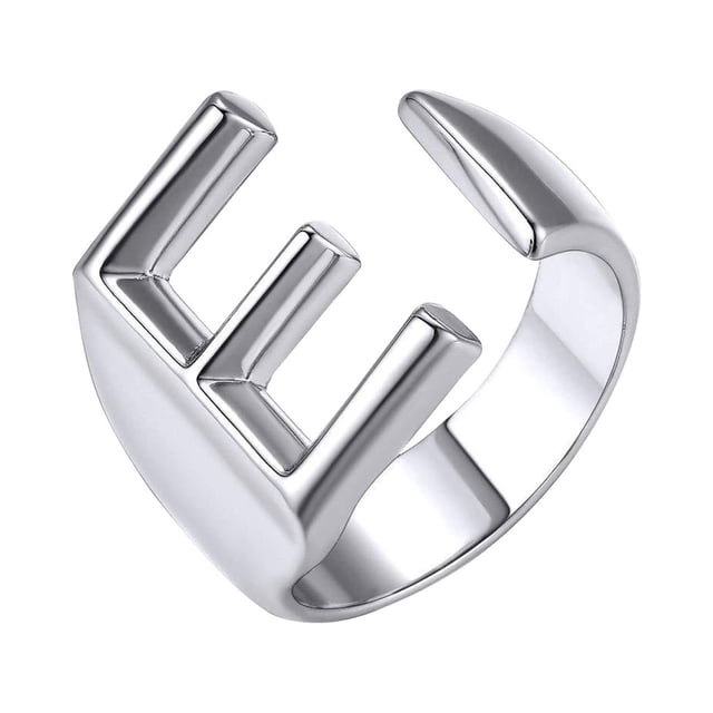 Xihbxyly Joyería de Moda para Mujer con 26 Letras Abiertas