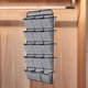thumbnail image 3 of Estantes para zapatos colgantes/organizador de zapatos colgante/percha para colgar zapatos sobre la puerta , Gris oscuro, 3 of 8