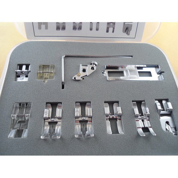 11 PCS SNAP ON PRESSER Foot set Pfaff Creative Quilt Expression