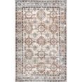 thumbnail image 4 of nuLOOM Finley SpinClean Machine Washable Vintage Distressed Area Rug, 2' 6" x 8', Runner, Finley Beige, 4 of 9