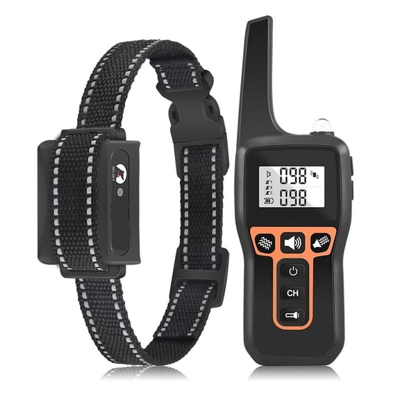 Dog Training Collar with Remote,Waterproof Rechargeable Training Collar with Shock Vibration Sound
