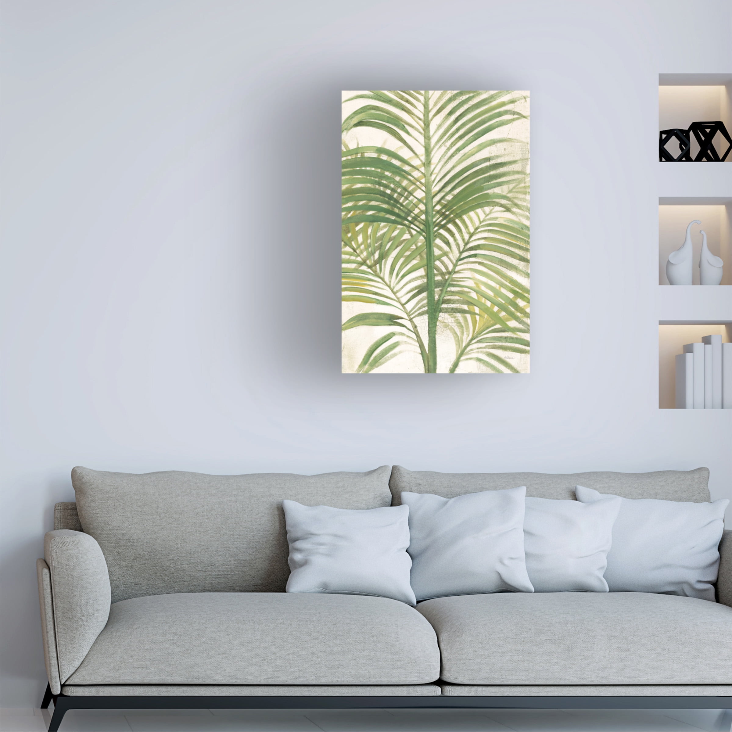 Trademark Fine Art 'Palms II Bright' Canvas Art by Albena Hristova