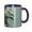 NavyBlue, variant on Hand Drawing Flowers Coffee Mug Fun Custom Ceramic Mugs 11oz Black