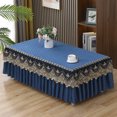 thumbnail image 1 of Coffee Table Cover Lace Rectangular Living Room Household All-inclusive European-style Fabric Dining Table Coffee Table Cover Towel Dust Cover Tablecloth, 1 of 7