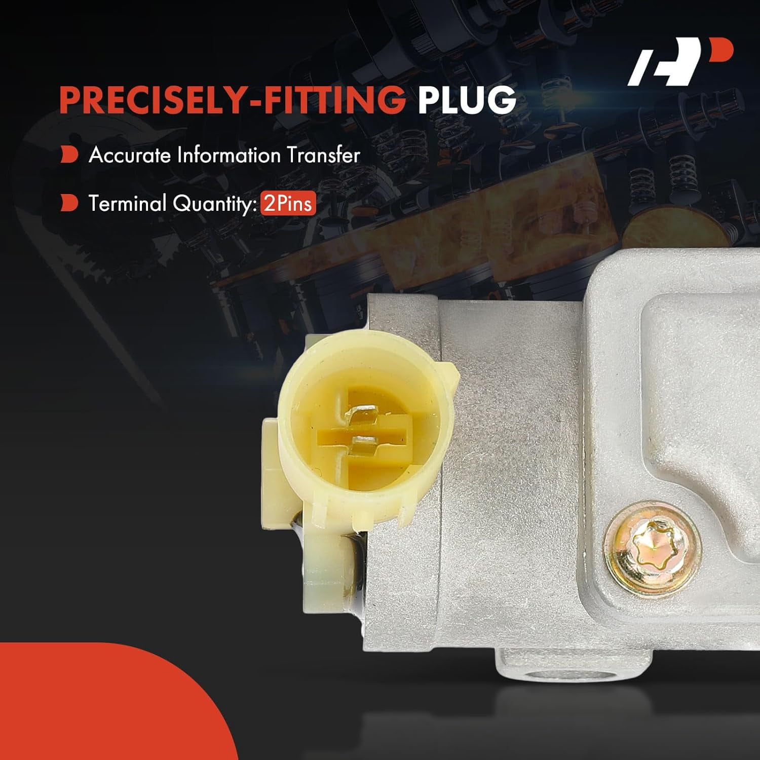 A-Premium Idle Air Control Valve Compatible with Honda Civic 1988-1991, CRX 1988-1991, 1.5L, Replace# 36450PW1G01, 36450PW5A01