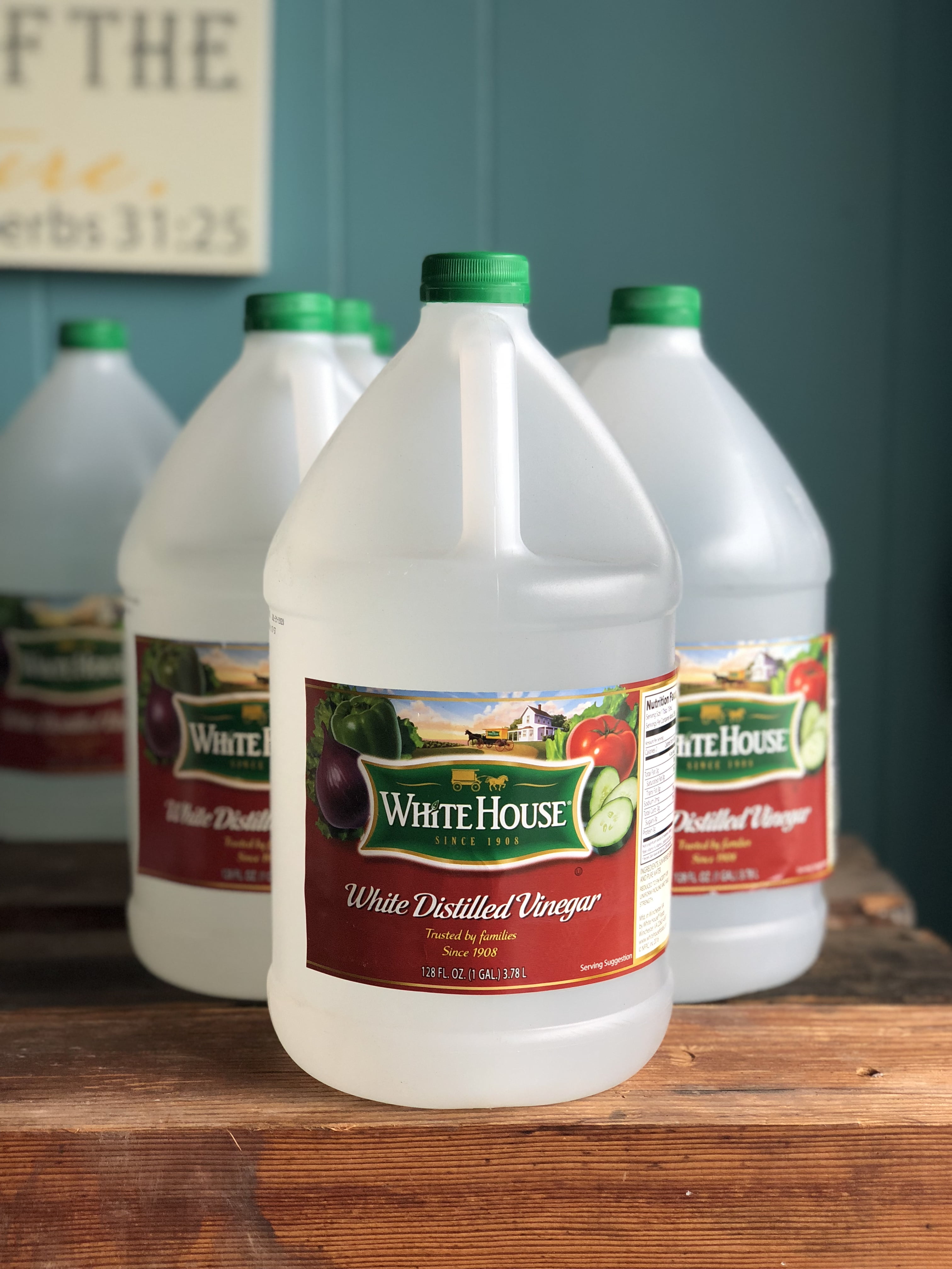 White House White Distilled Vinegar, 128 fl oz