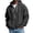 11-Black1433, variant on SONXAHE Men's Relaxed-Fit Zip-Up Hoodie Casual Long-Sleeve Hoodies Street Wear Zip Hooded Jacket