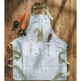 thumbnail image 2 of Park Designs Carrot Patch Green Plaid Adult Apron, 2 of 5