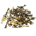 thumbnail image 4 of 50-Pack Vintage charms Pendants Assorted Shapes for DIY Jewelry Making & Crafting Supplies, Party Favors, Decorations Crafts - Golden, Bronze, 4 of 10