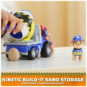Rubble & Crew, Cement Mixer Truck with Mix Action Figure, Toys for Kids Ages 3+
