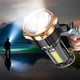thumbnail image 5 of Linterna LED portátil | Luz de trabajo COB recargable por USB | Diseño de computadora de mano de escritorio montada en la pared | Haz ajustable de largo alcance | Negro | Emergencia para acampar al, 5 of 8