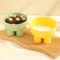 thumbnail image 6 of 450ml Cat Food Bowl Macaroon Colour Stable Safe Elephant Leg Set Anti-Spill Neck Guard Multi-purpose Stomach Pressure-reducing Pet Bowl, 6 of 7