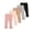 Pink, variant on Infant Girls Clothes Baby Pants 5-Pack Leggings Toddler Casual Pants 6 9 12 18 24 Months 2T 3T Solid Color Pants White