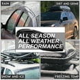 thumbnail image 2 of DNA Motoring PT-ZTL-8129-BK For 2016 to 2019 Ford Explorer Roof Top Aluminum Side Rail Cross Bar + Dual Side Opening Cargo Box Storage Luggage Carrier w/ Keys 17 18, 2 of 6