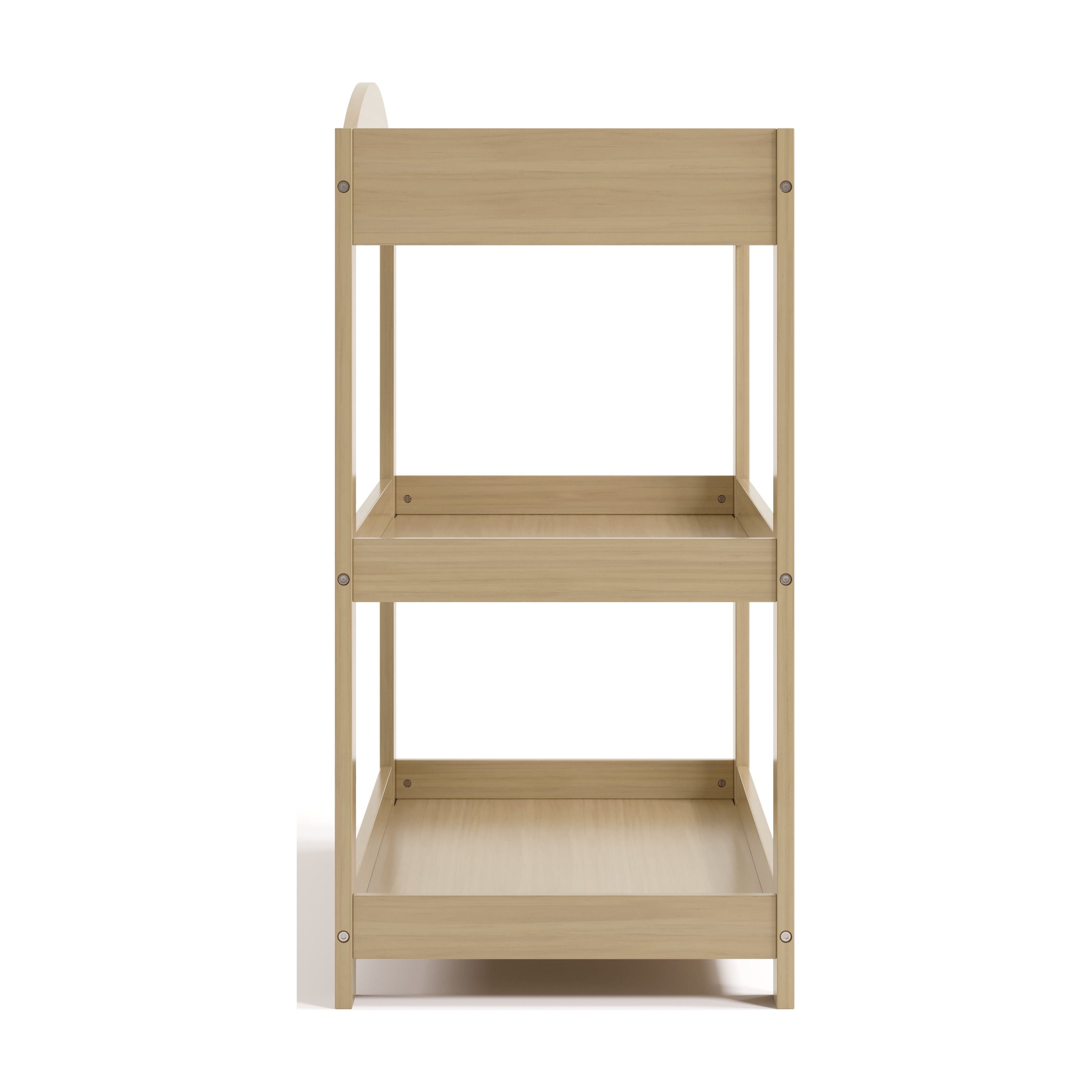Graco Customizable Infant Changing Table with Changing Pad, Driftwood