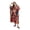 Designer Caftan#725, variant on Plus Size Caftan Dresses for Women Long Ladies Maxi, Size 1X to 3X