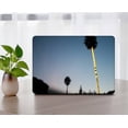 thumbnail image 4 of KSK KAISHEK for Newest MacBook Air 13 inch Case 2018 2019 2020 2021 2022 Released Model A2337 m1 A2179 A1932, Plastic Hard Case + Black Keyboard Cover, Plants series 0290, 4 of 5