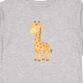 thumbnail image 4 of Inktastic Cute Giraffe Boys or Girls Long Sleeve Toddler T-Shirt, 4 of 5